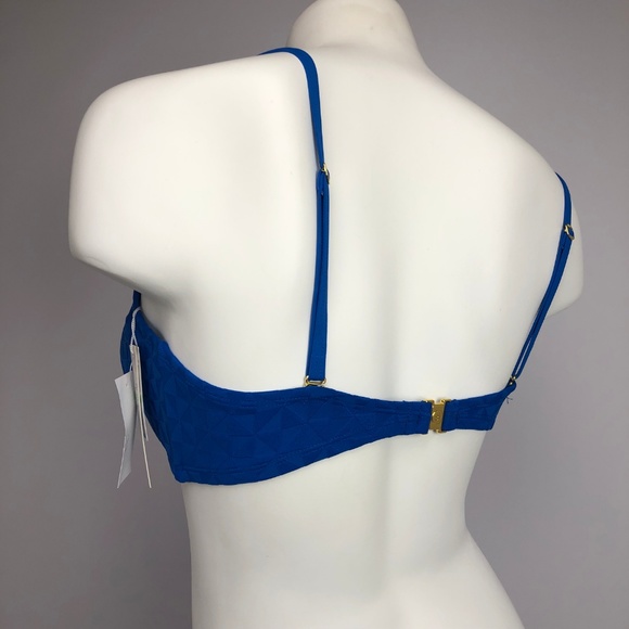 Bleu Rod Beattie Textured Asymmetrical Bik… - Picture 4 of 5